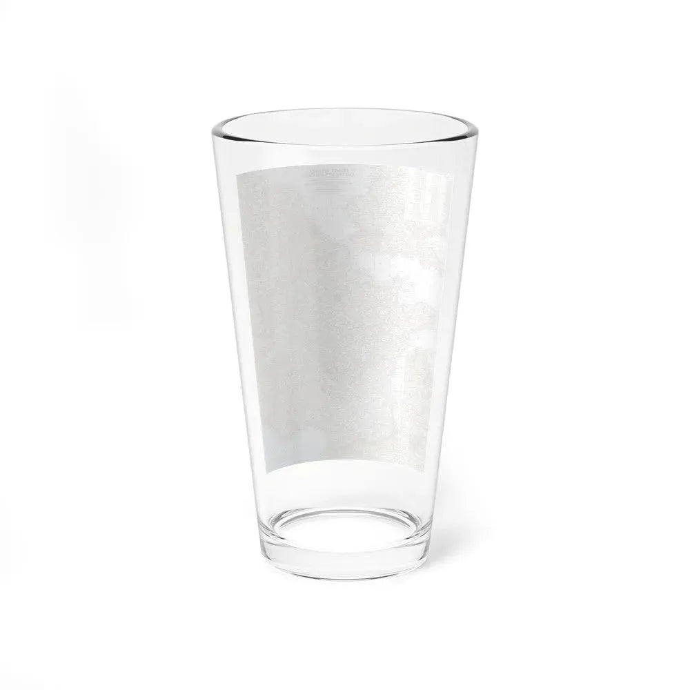France, Belgium, and the Netherlands (1960) (Map) Pint Glass 16oz - Go Mug Yourself