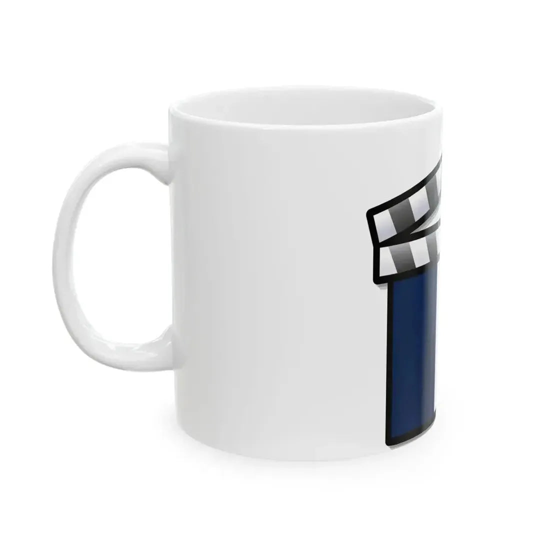 France film clapperboard (France) White Coffee Mug - Go Mug Yourself
