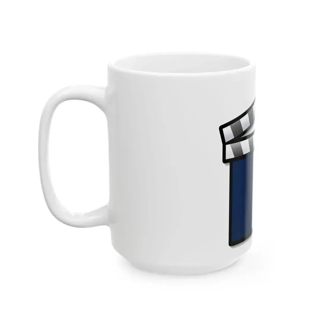 France film clapperboard (France) White Coffee Mug - Go Mug Yourself