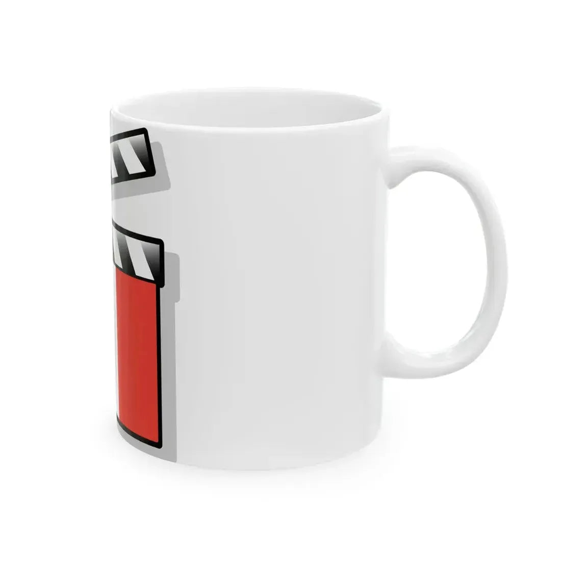 France film clapperboard variant (France) White Coffee Mug - Go Mug Yourself