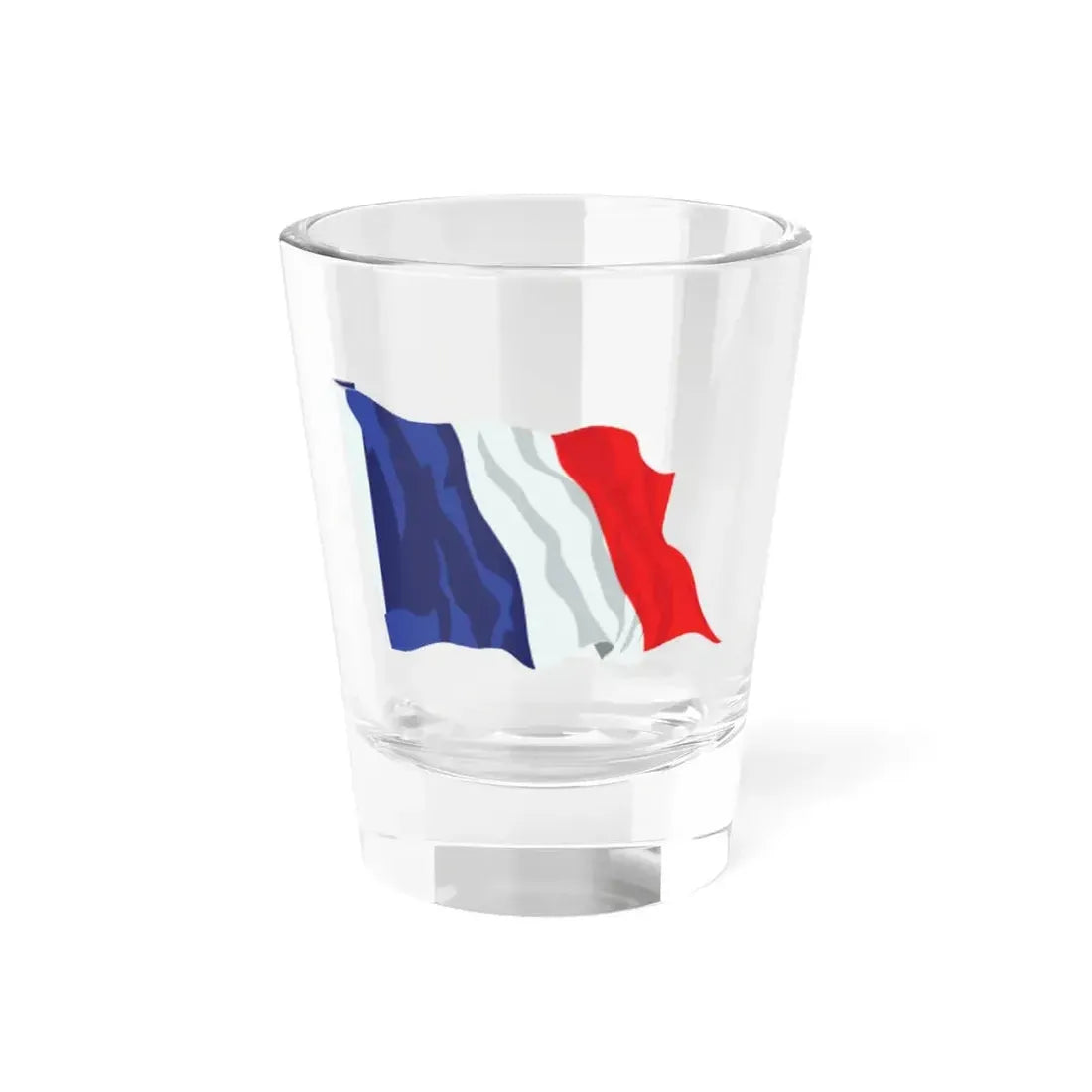 France flag waving icon (France) Shot Glass 1.5oz 1.5oz - Go Mug Yourself