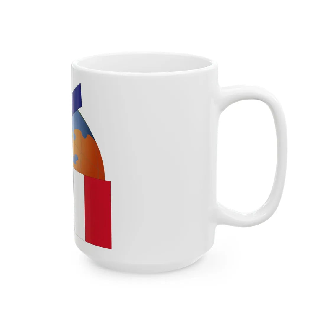 France-Satellite (France) White Coffee Mug - Go Mug Yourself