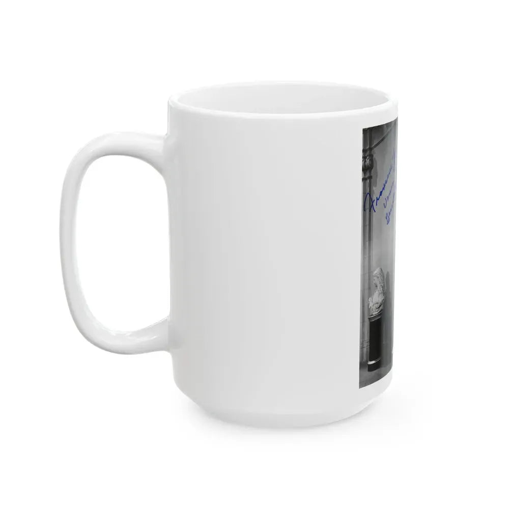 Francine York #04 (Vintage Female Icon) White Coffee Mug - Go Mug Yourself