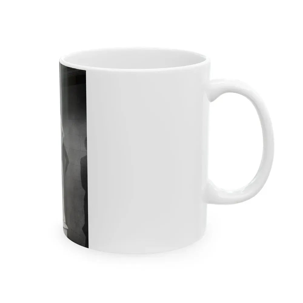 Francine York #04 (Vintage Female Icon) White Coffee Mug - Go Mug Yourself