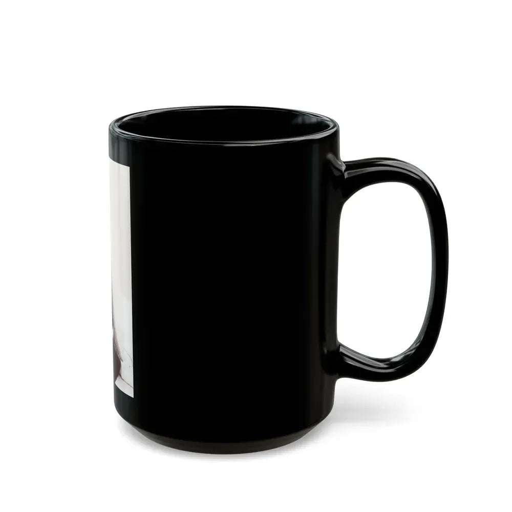 Francine York #05 (Vintage Female Icon) Black Coffee Mug - Go Mug Yourself