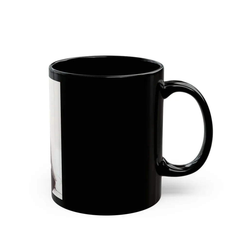 Francine York #05 (Vintage Female Icon) Black Coffee Mug - Go Mug Yourself
