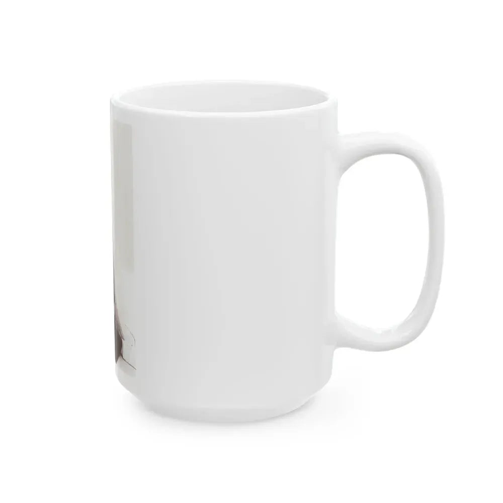 Francine York #05 (Vintage Female Icon) White Coffee Mug - Go Mug Yourself