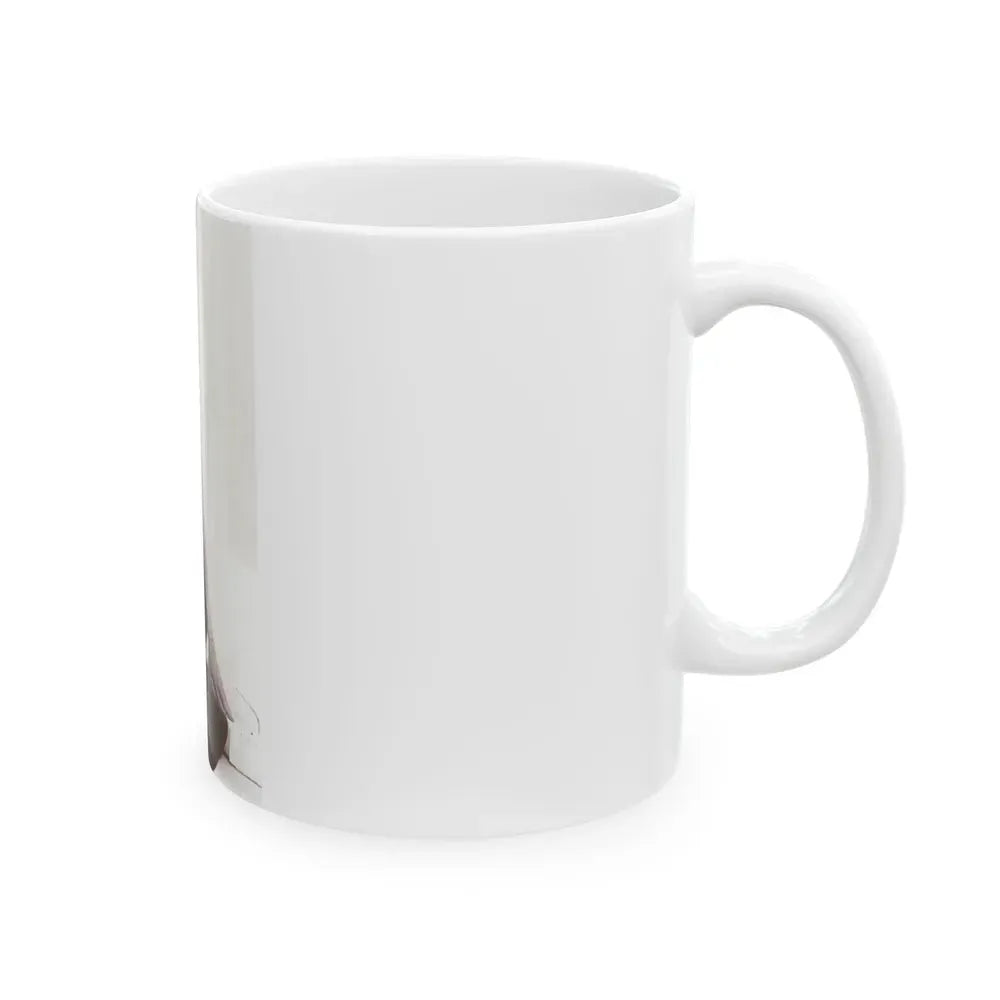 Francine York #05 (Vintage Female Icon) White Coffee Mug - Go Mug Yourself