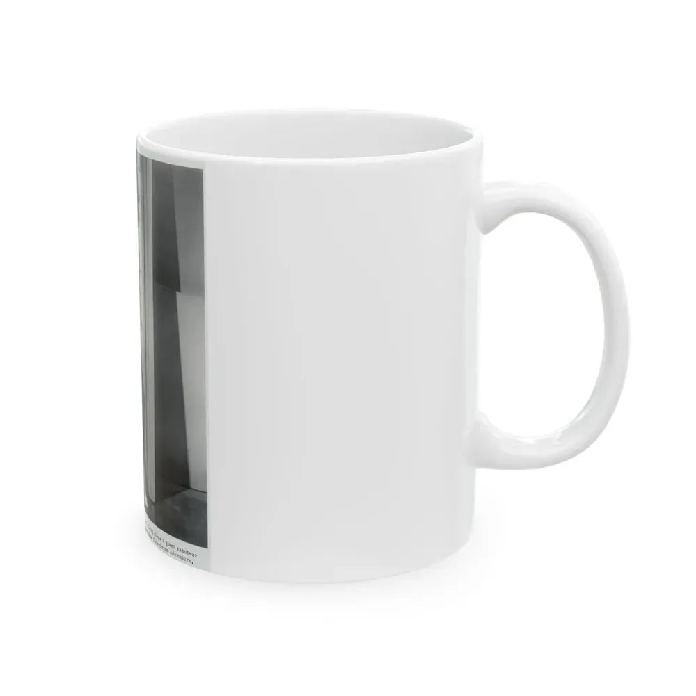 Francine York #06 (Vintage Female Icon) White Coffee Mug - Go Mug Yourself