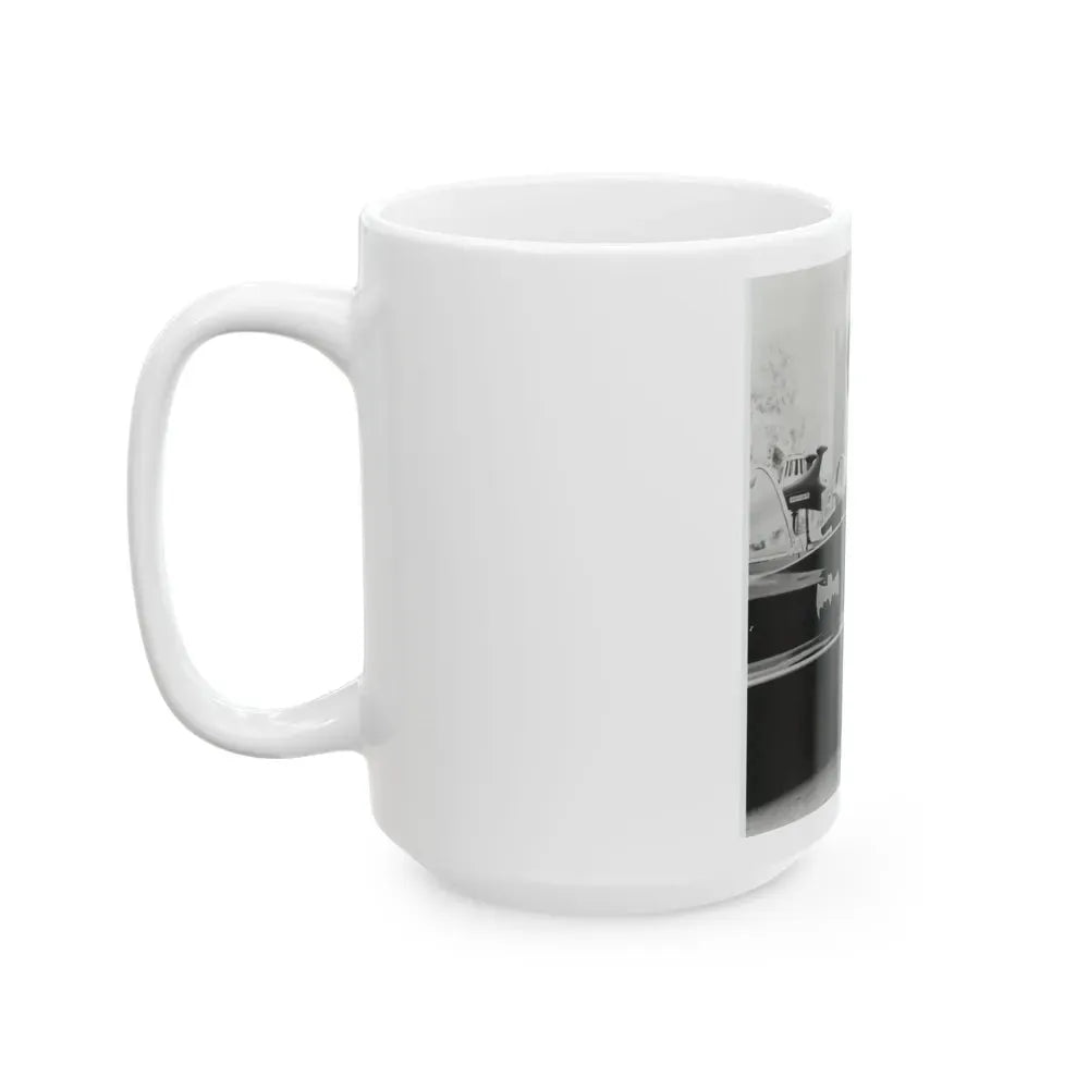 Francine York #09 (Vintage Female Icon) White Coffee Mug - Go Mug Yourself