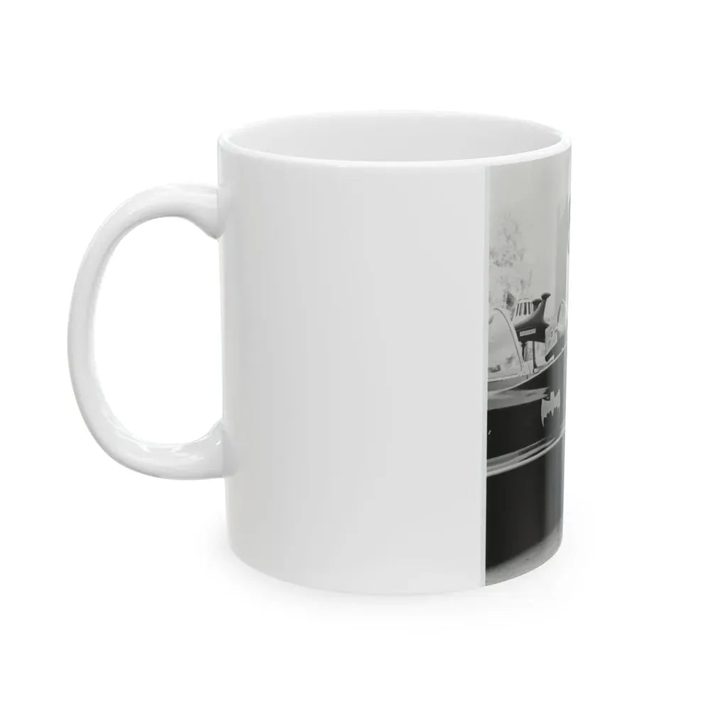 Francine York #09 (Vintage Female Icon) White Coffee Mug - Go Mug Yourself