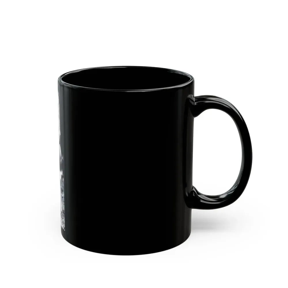 Francine York #157 (Vintage Female Icon) Black Coffee Mug - Go Mug Yourself