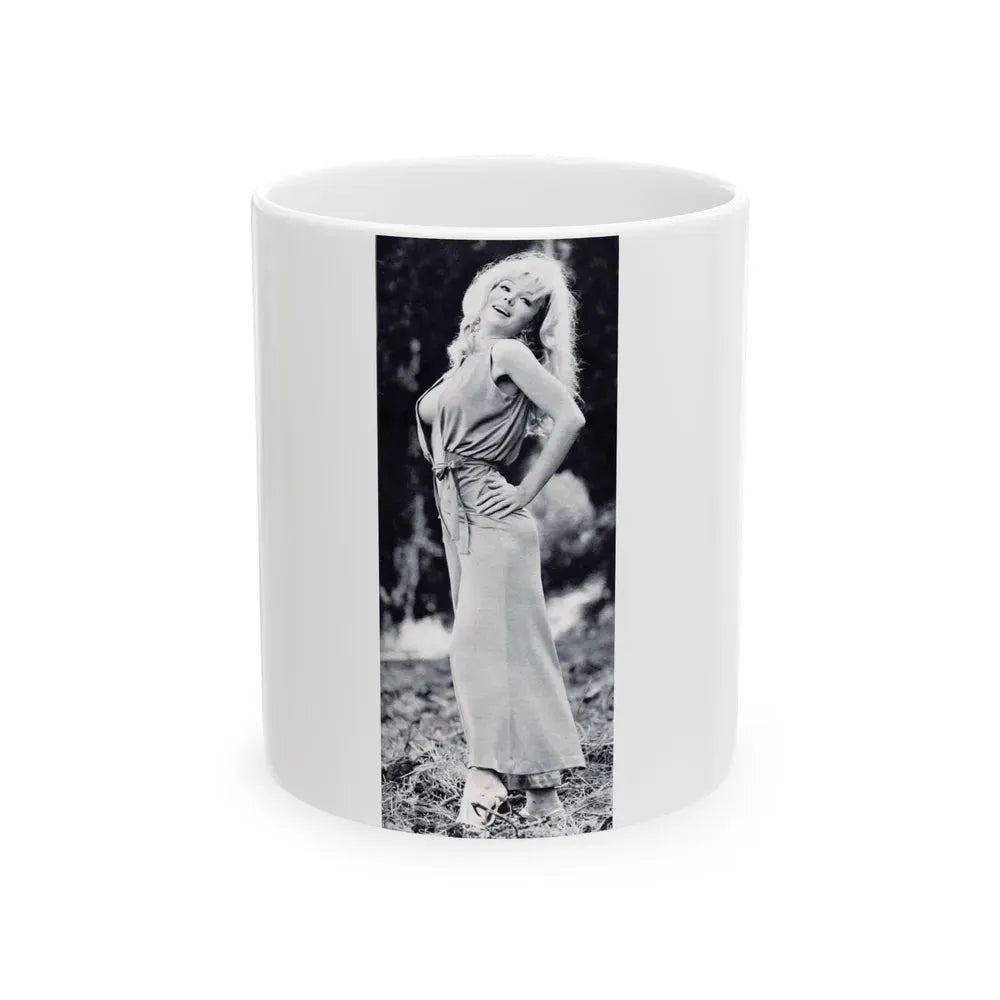 Francine York #157 (Vintage Female Icon) White Coffee Mug 11oz - Go Mug Yourself