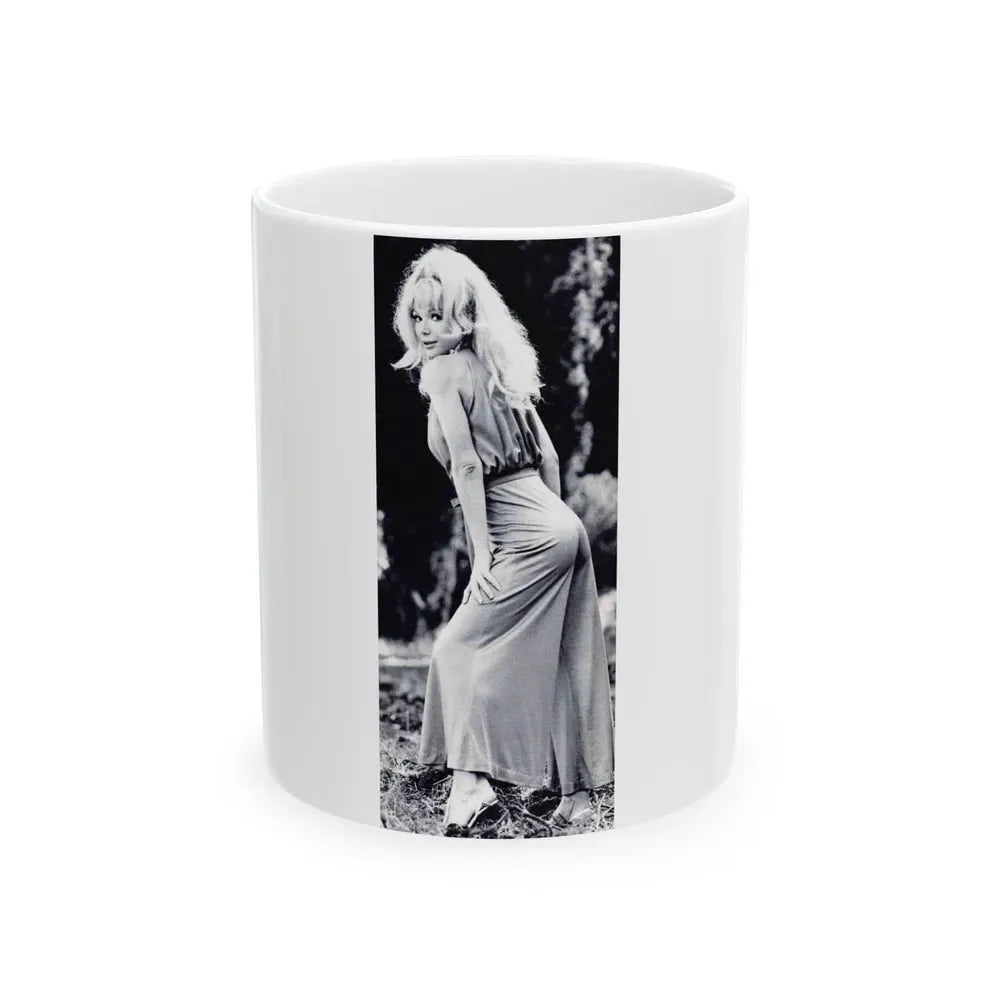 Francine York #159 (Vintage Female Icon) White Coffee Mug 11oz - Go Mug Yourself