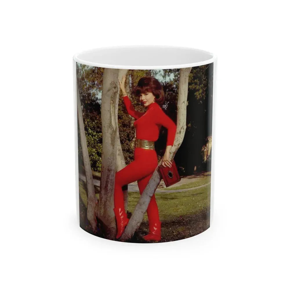Francine York #16 (Vintage Female Icon) White Coffee Mug 11oz - Go Mug Yourself
