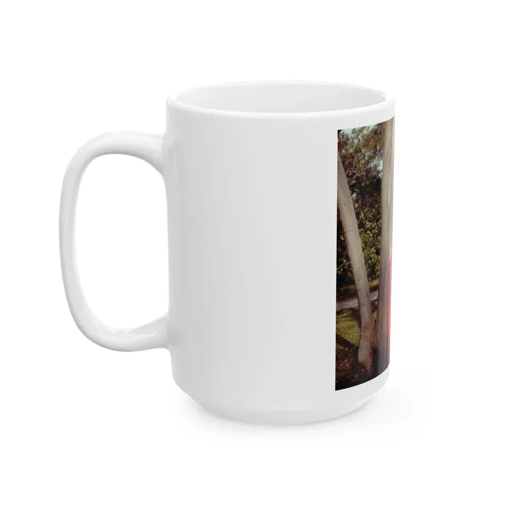 Francine York #16 (Vintage Female Icon) White Coffee Mug - Go Mug Yourself