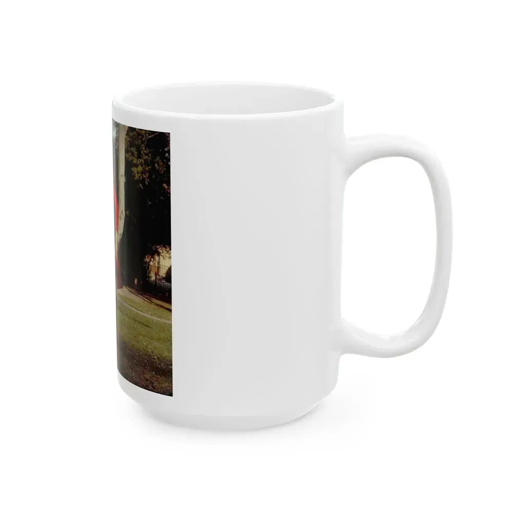 Francine York #16 (Vintage Female Icon) White Coffee Mug - Go Mug Yourself