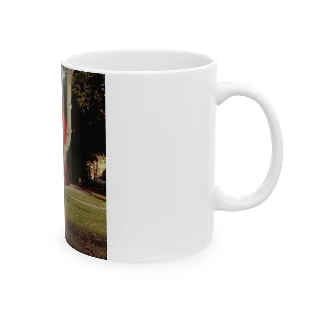 Francine York #16 (Vintage Female Icon) White Coffee Mug - Go Mug Yourself
