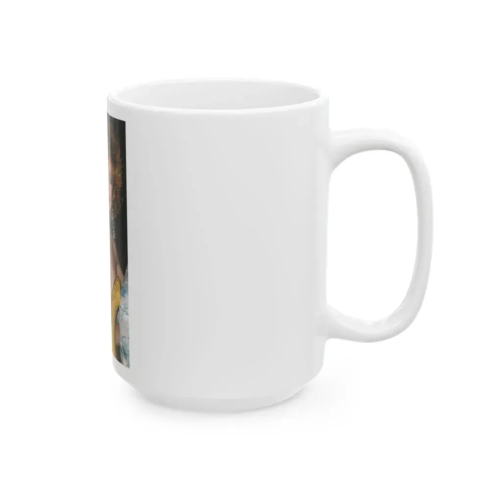 Francine York #167 (Vintage Female Icon) White Coffee Mug - Go Mug Yourself