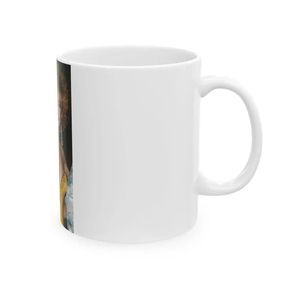 Francine York #167 (Vintage Female Icon) White Coffee Mug - Go Mug Yourself