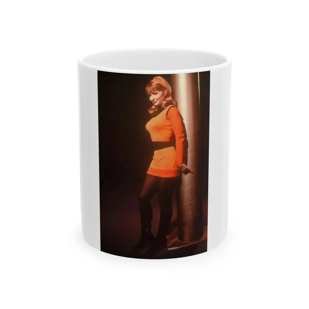 Francine York #168 (Vintage Female Icon) White Coffee Mug 11oz - Go Mug Yourself