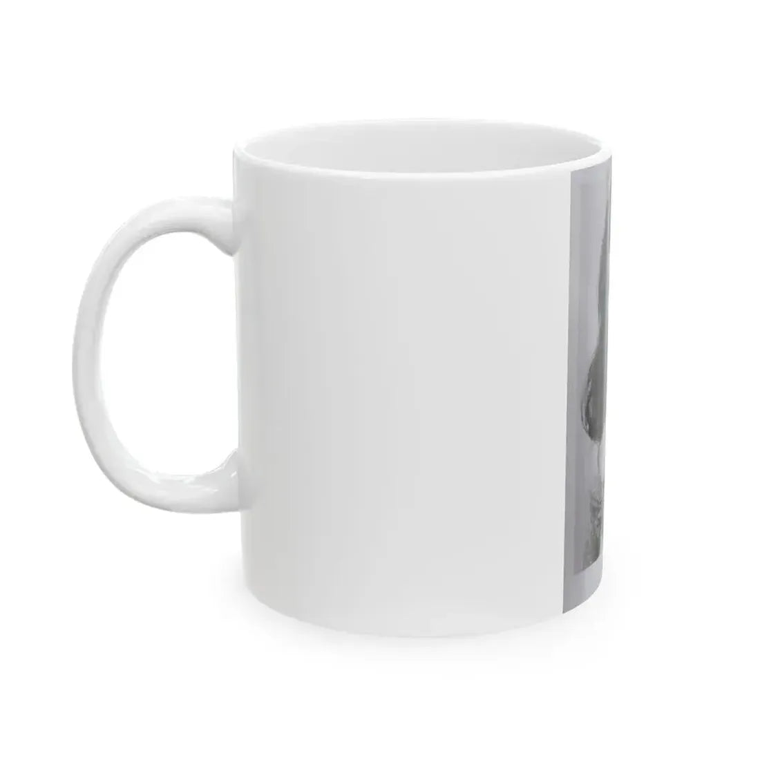 Francine York #169 - 4x5 60's B&W Photo on Postcard Paper (Vintage Female Icon) White Coffee Mug - Go Mug Yourself