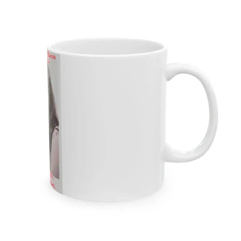 Francine York #17 (Vintage Female Icon) White Coffee Mug - Go Mug Yourself