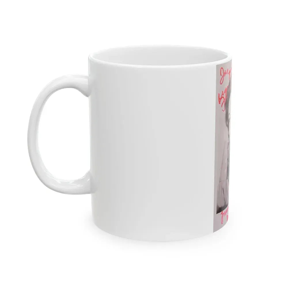 Francine York #17 (Vintage Female Icon) White Coffee Mug - Go Mug Yourself