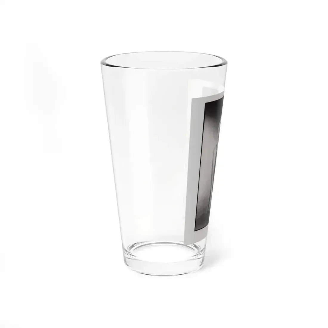Francine York #170 - 8x10 B&W more recent most of body in night gown Glamour Photo Re-Print (Vintage Female Icon) Pint Glass 16oz - Go Mug Yourself