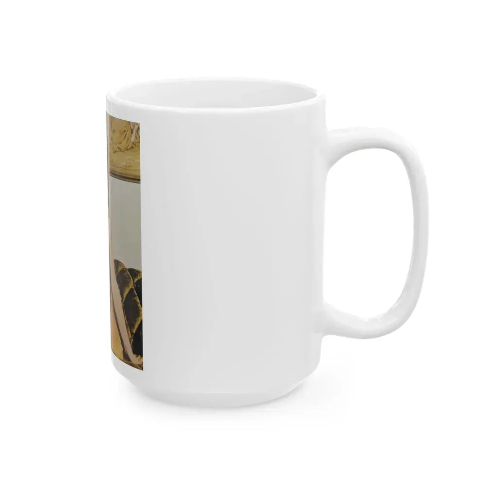 Francine York #18 (Vintage Female Icon) White Coffee Mug - Go Mug Yourself