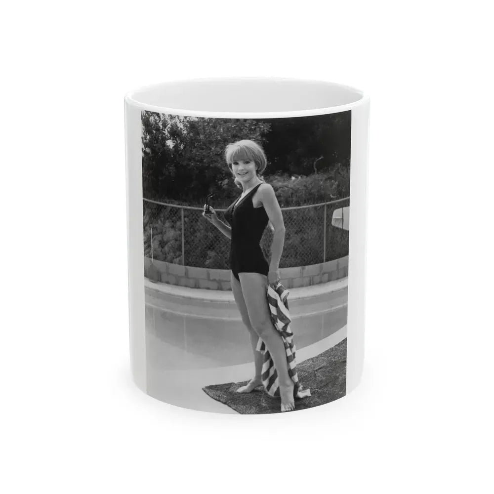 Francine York #182 (Vintage Female Icon) White Coffee Mug 11oz - Go Mug Yourself
