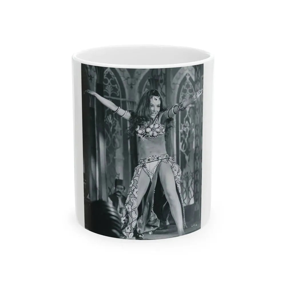 Francine York #185 (Vintage Female Icon) White Coffee Mug 11oz - Go Mug Yourself