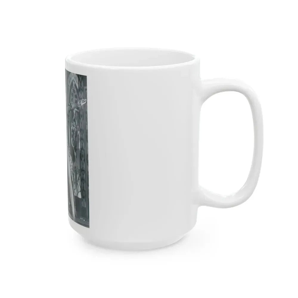 Francine York #185 (Vintage Female Icon) White Coffee Mug - Go Mug Yourself