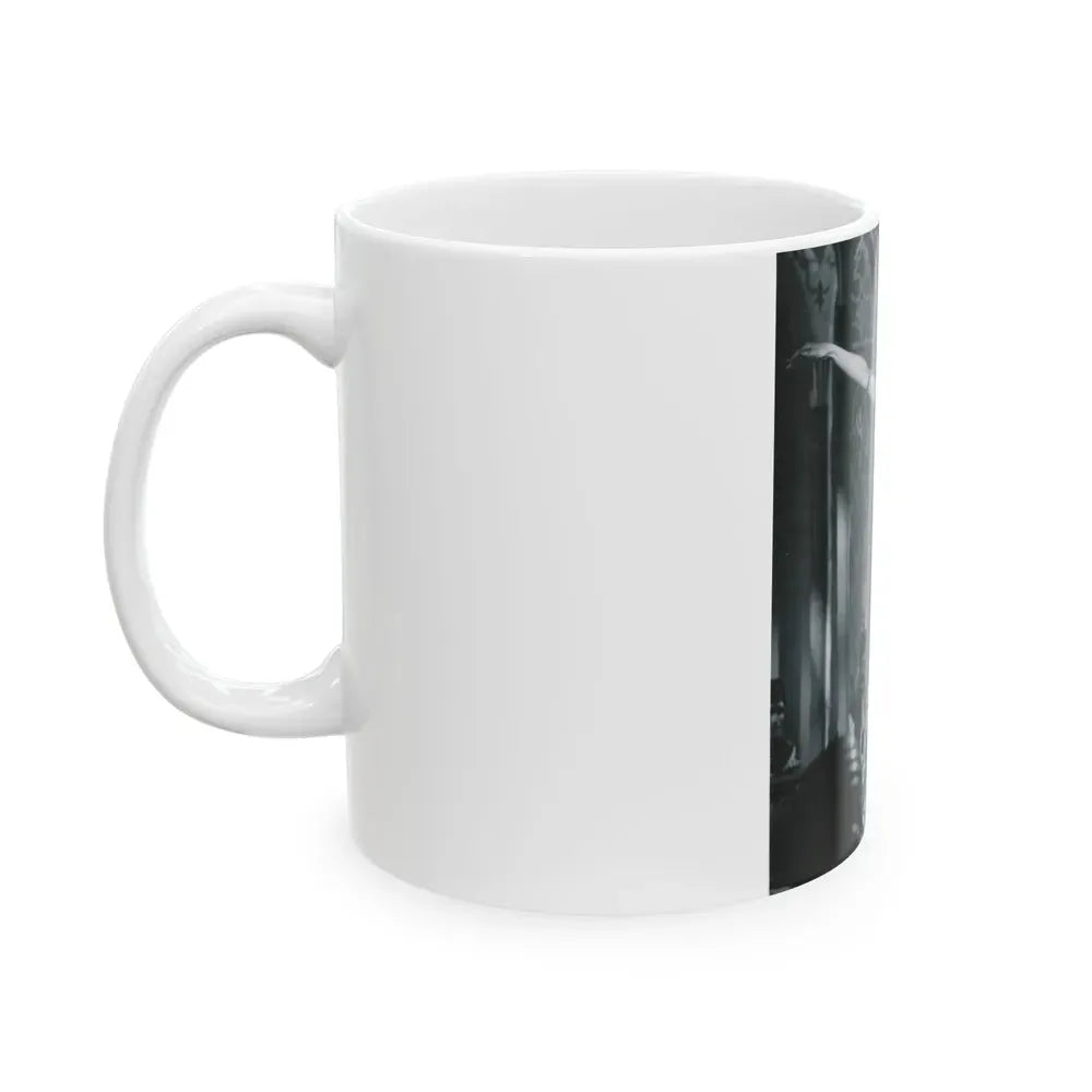 Francine York #185 (Vintage Female Icon) White Coffee Mug - Go Mug Yourself