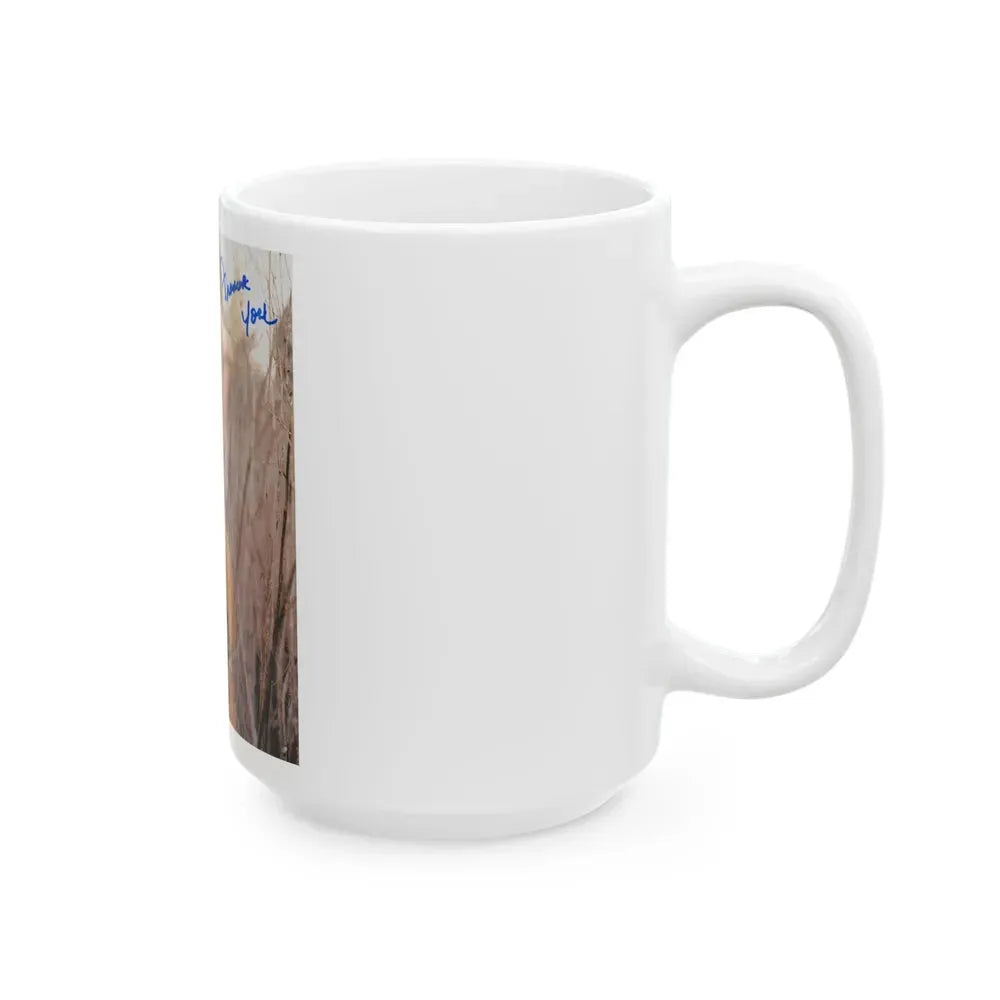 Francine York #19 (Vintage Female Icon) White Coffee Mug - Go Mug Yourself