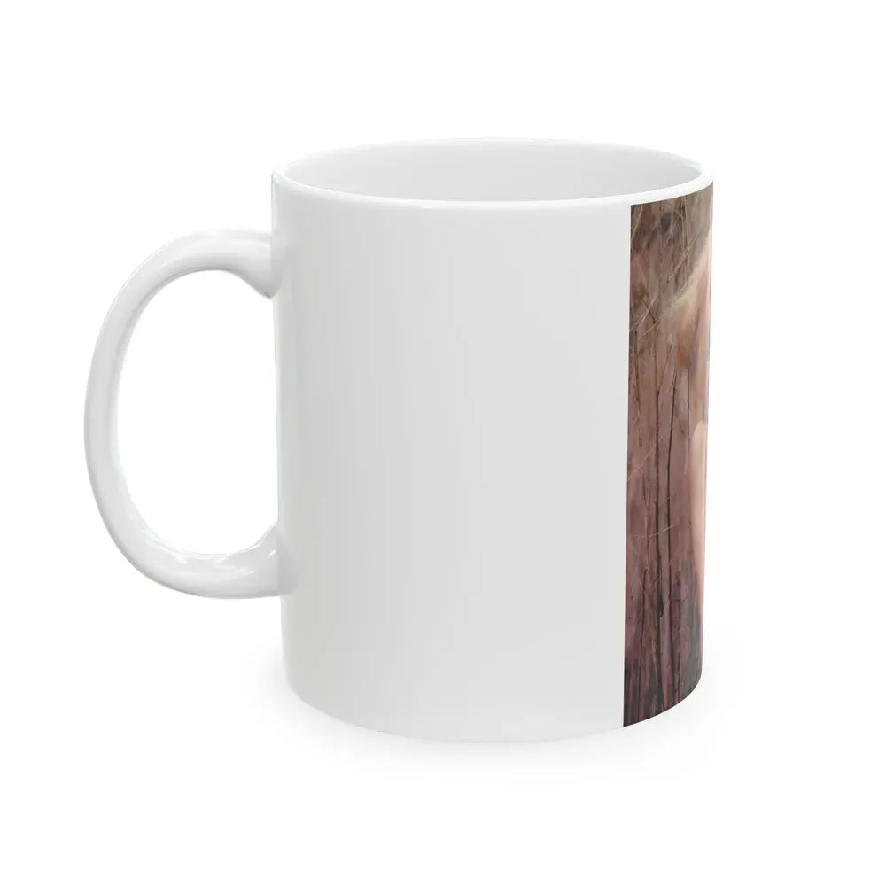 Francine York #19 (Vintage Female Icon) White Coffee Mug - Go Mug Yourself