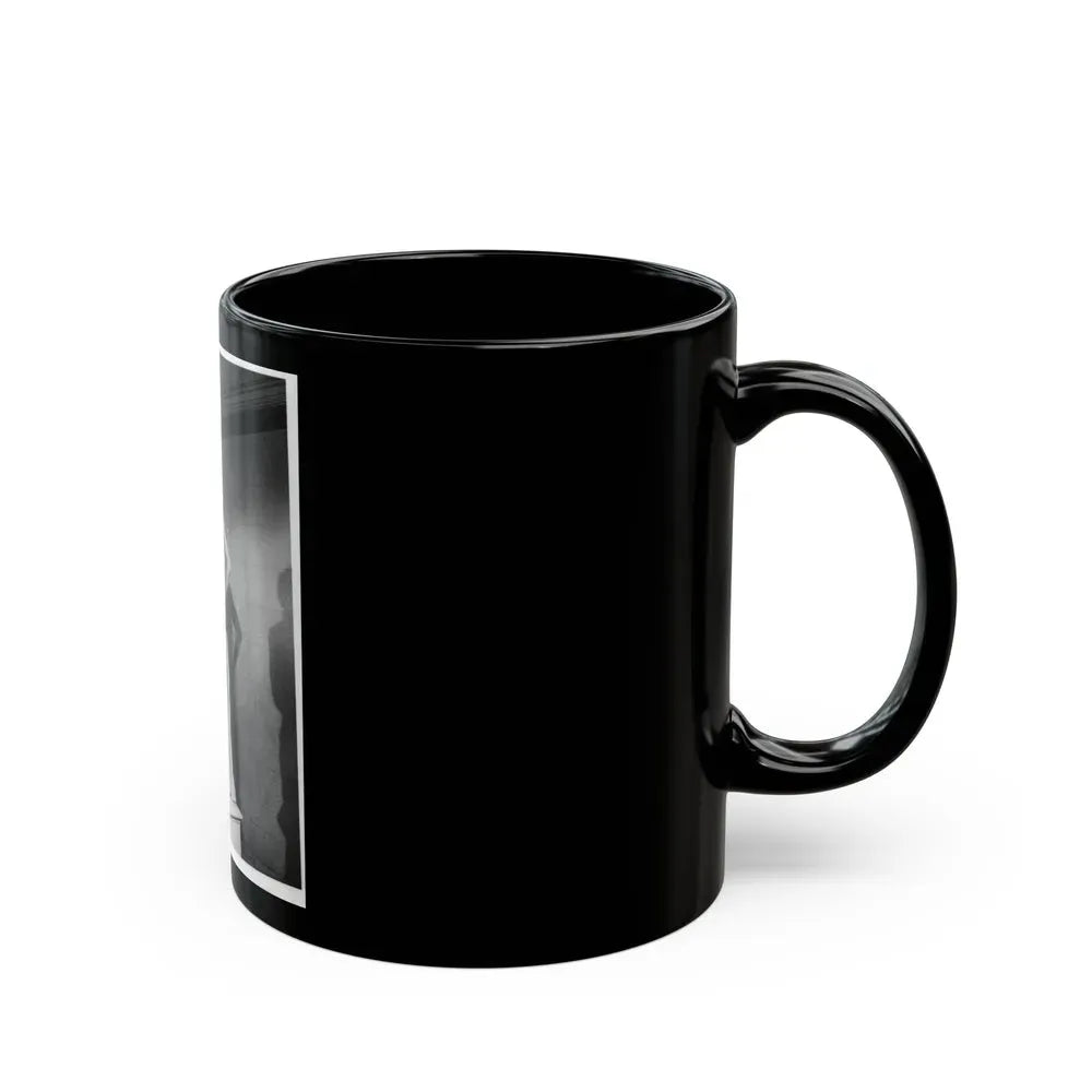 Francine York #21 (Vintage Female Icon) Black Coffee Mug - Go Mug Yourself