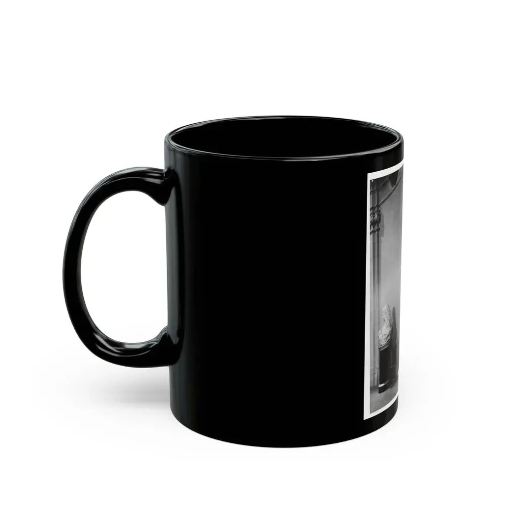 Francine York #21 (Vintage Female Icon) Black Coffee Mug - Go Mug Yourself