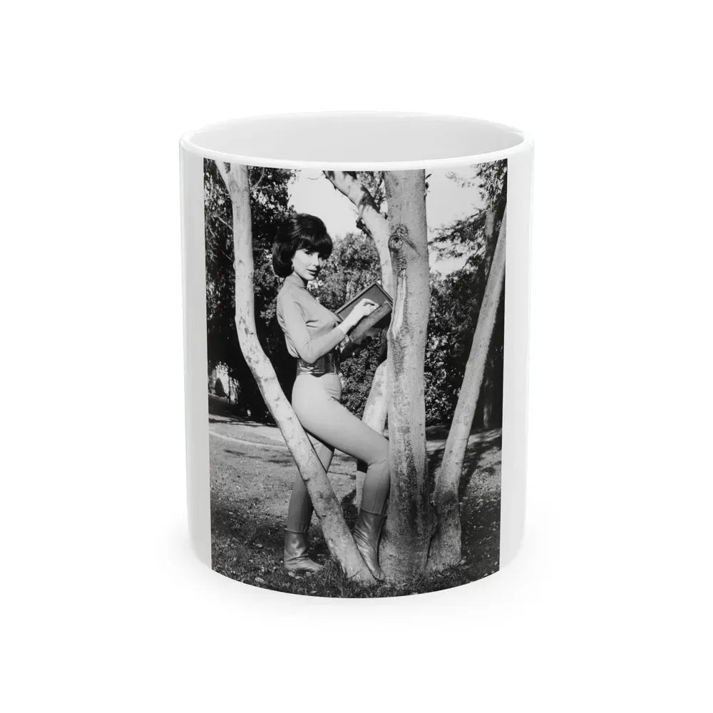 Francine York #36 (Vintage Female Icon) White Coffee Mug 11oz - Go Mug Yourself