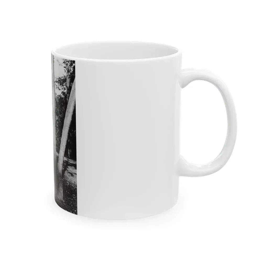 Francine York #36 (Vintage Female Icon) White Coffee Mug - Go Mug Yourself
