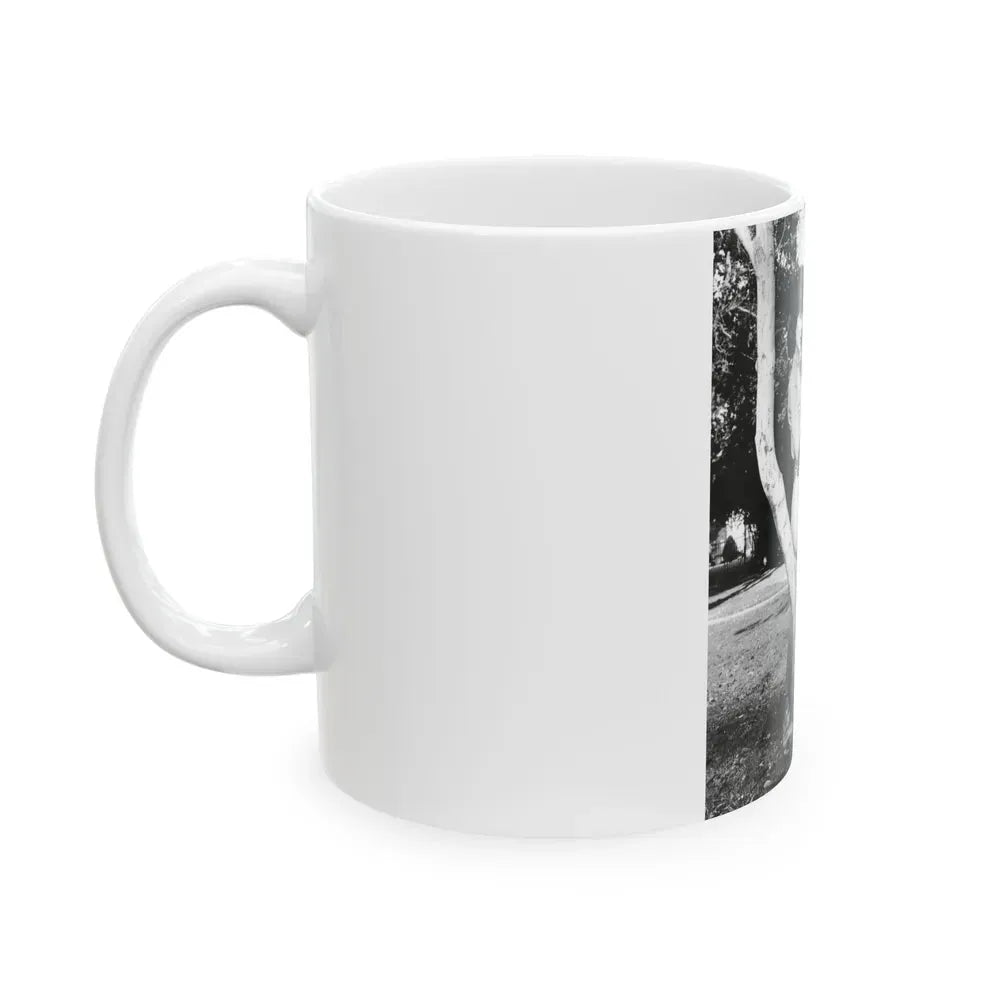 Francine York #36 (Vintage Female Icon) White Coffee Mug - Go Mug Yourself