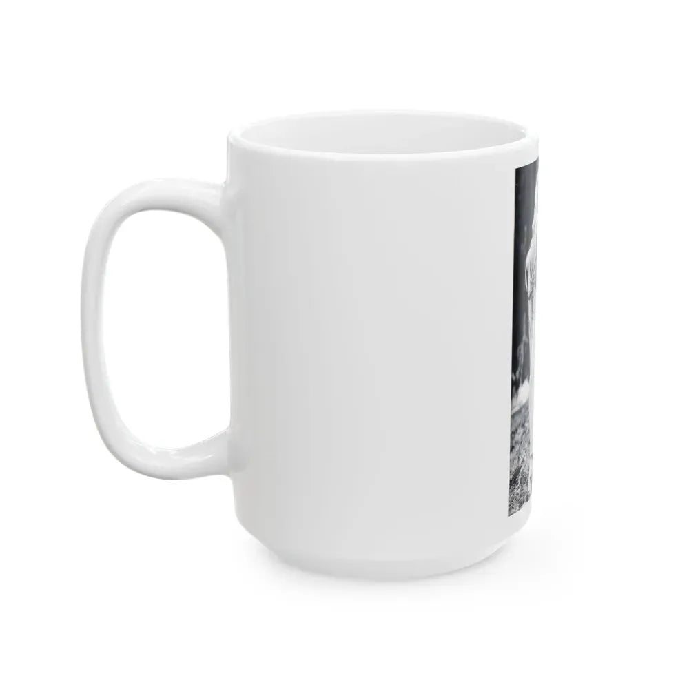 Francine York #44 (Vintage Female Icon) White Coffee Mug - Go Mug Yourself