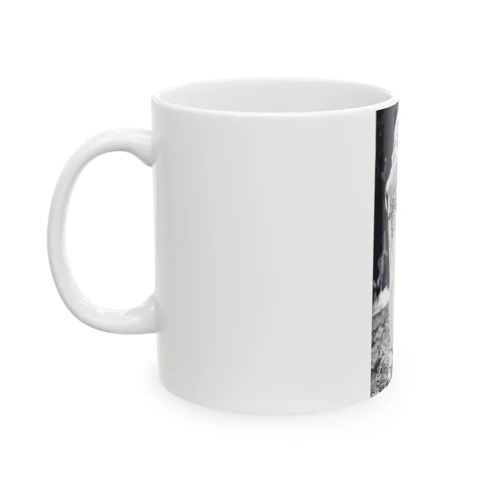 Francine York #44 (Vintage Female Icon) White Coffee Mug - Go Mug Yourself