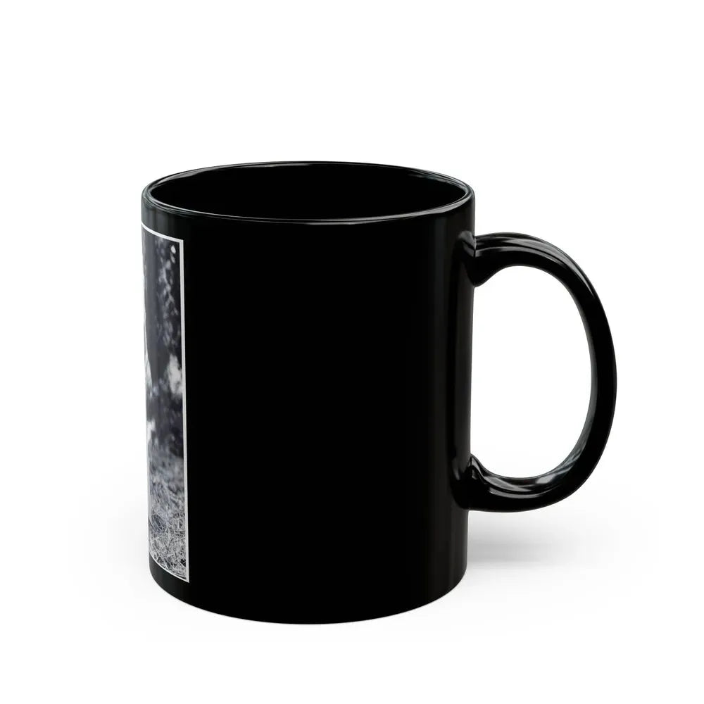 Francine York #45 (Vintage Female Icon) Black Coffee Mug - Go Mug Yourself