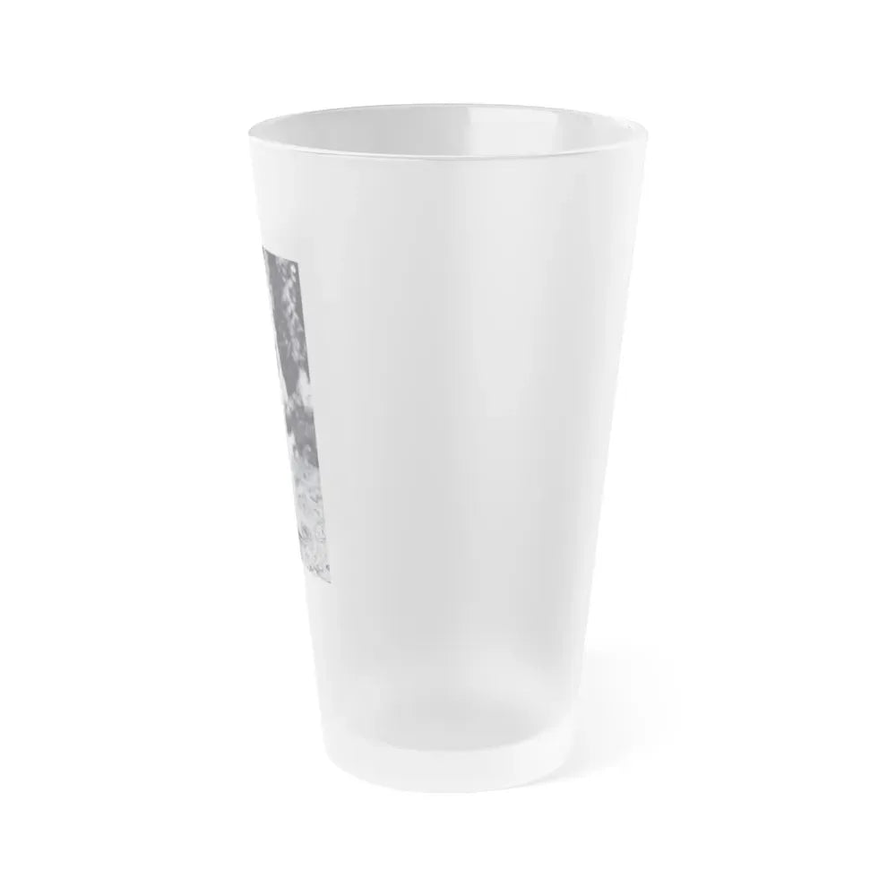 Francine York #45 (Vintage Female Icon) Frosted Pint Glass 16oz - Go Mug Yourself