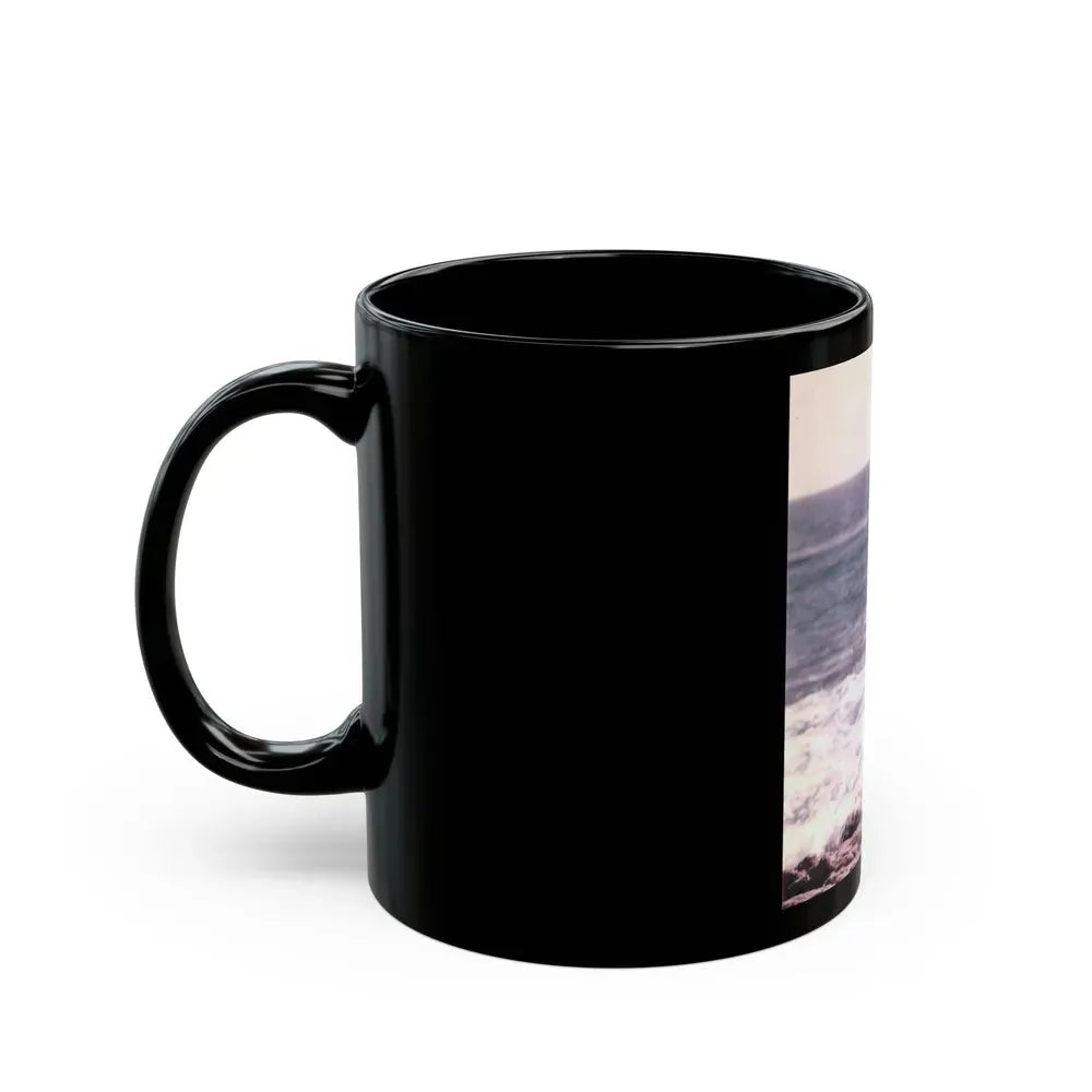 Francine York #48 (Vintage Female Icon) Black Coffee Mug - Go Mug Yourself