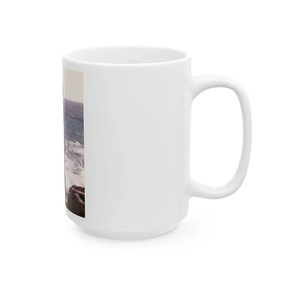 Francine York #48 (Vintage Female Icon) White Coffee Mug - Go Mug Yourself