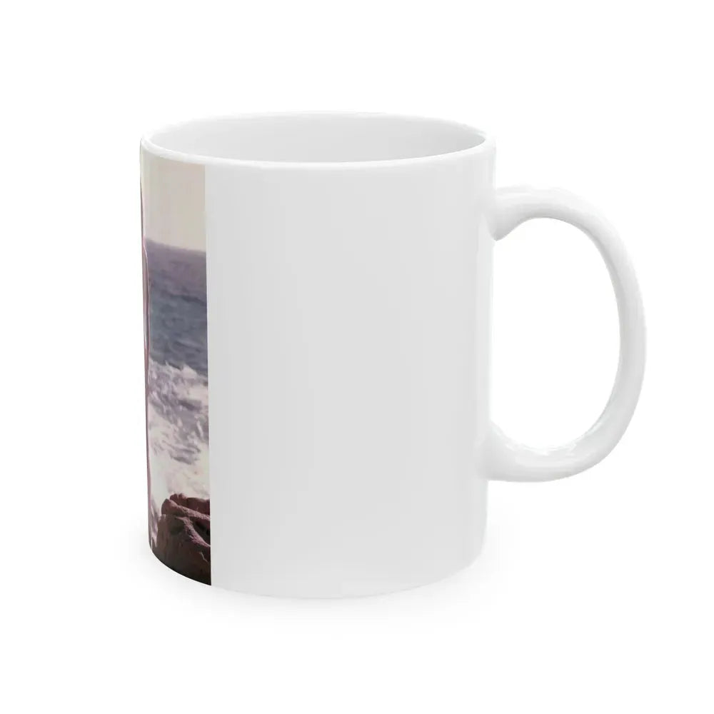 Francine York #48 (Vintage Female Icon) White Coffee Mug - Go Mug Yourself