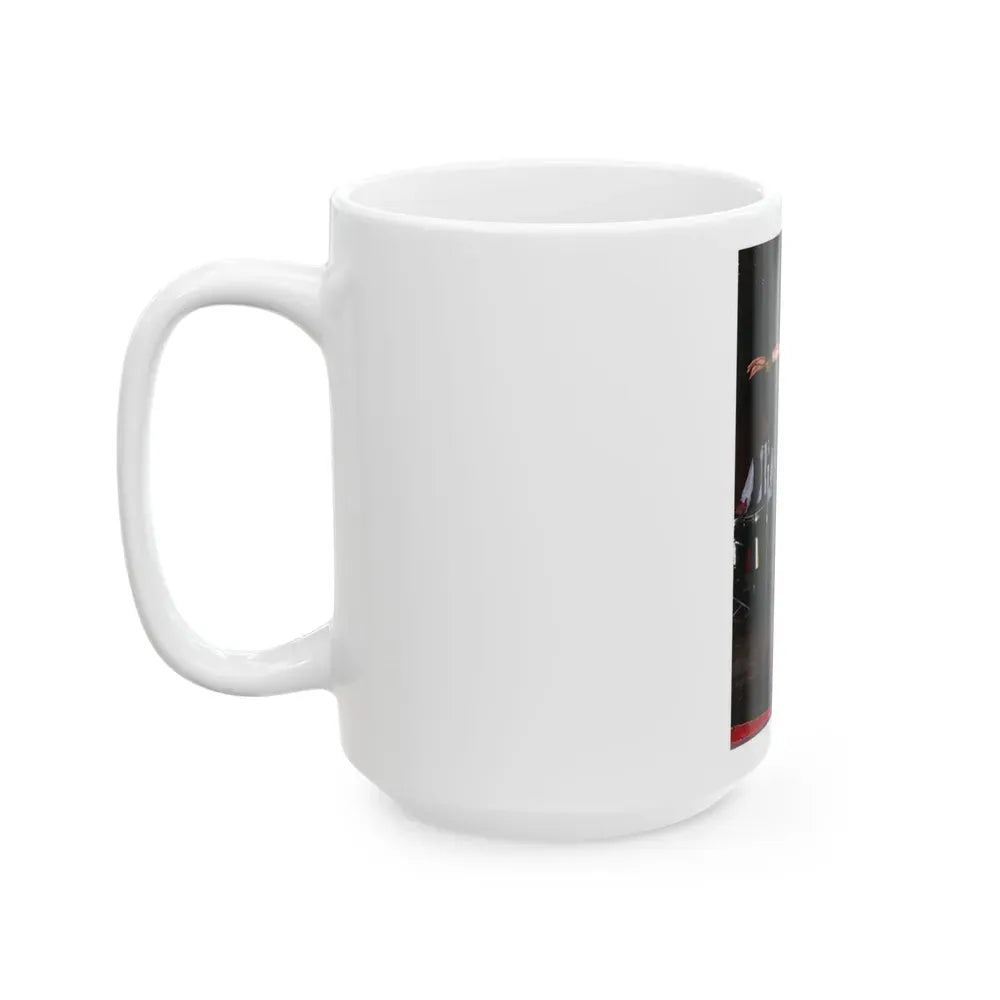Francine York #53 (Vintage Female Icon) White Coffee Mug - Go Mug Yourself