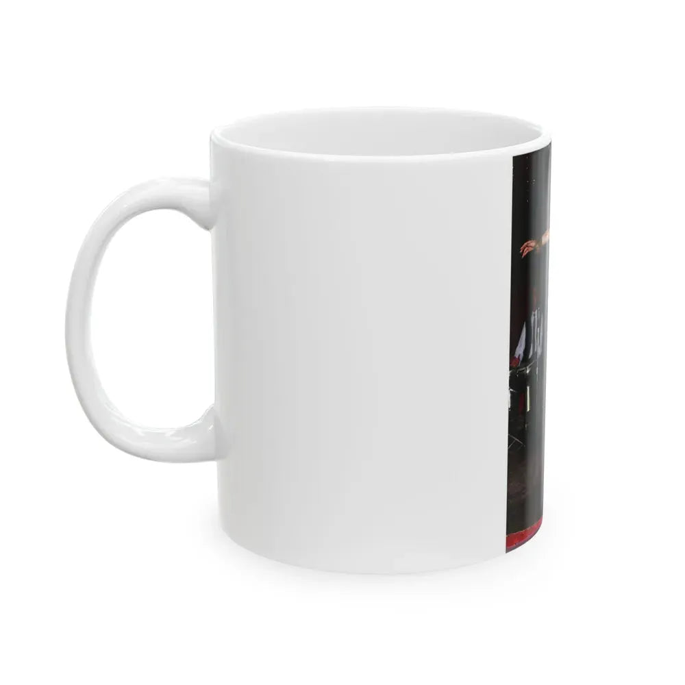 Francine York #53 (Vintage Female Icon) White Coffee Mug - Go Mug Yourself